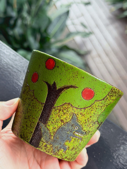 wolf mug