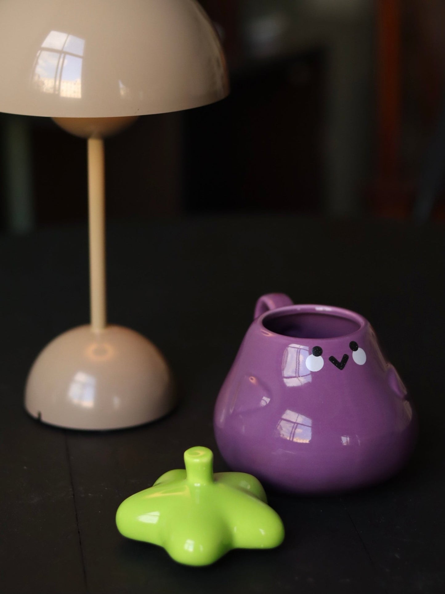 Creative Eggplant CupPorcelain / Ceramic