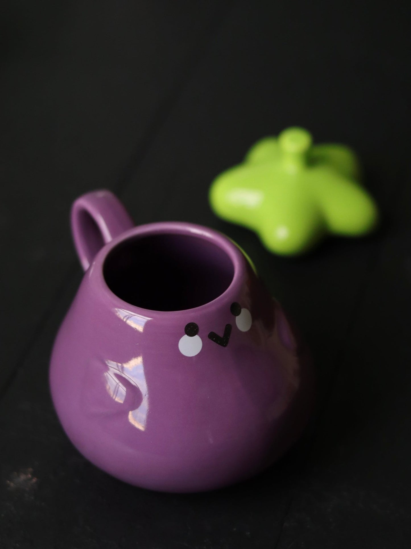 Creative Eggplant CupPorcelain / Ceramic