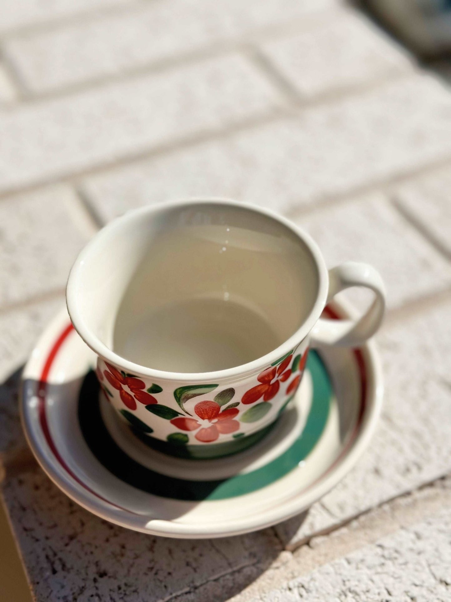 Floral MugPorcelain / Ceramic