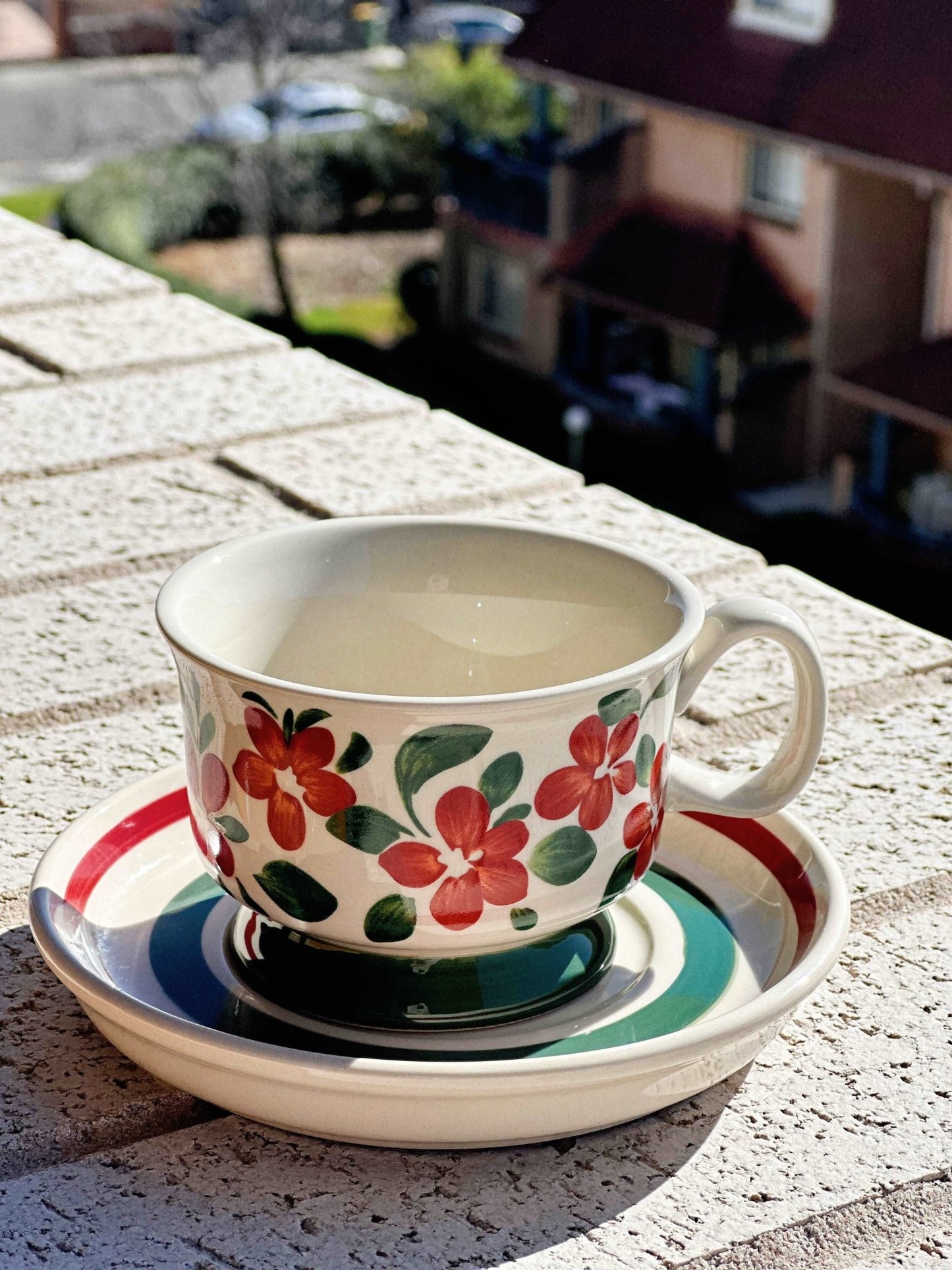 Floral MugPorcelain / Ceramic