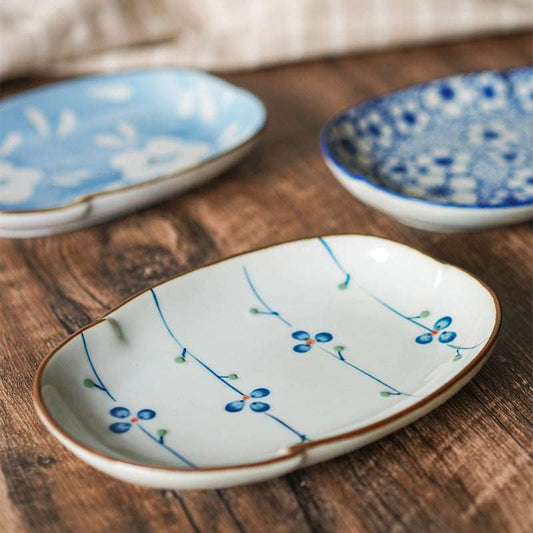 Japanese - style Dessert PlatePorcelain / Ceramic