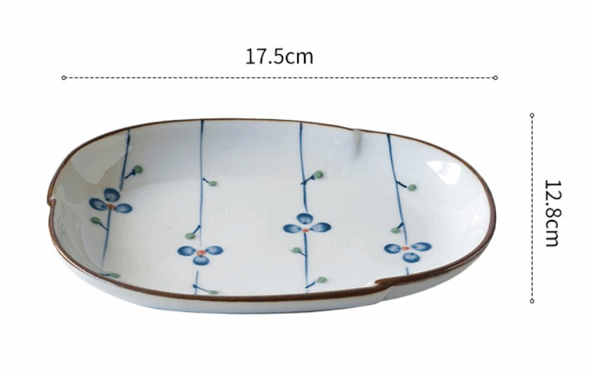Japanese - style Dessert PlatePorcelain / Ceramic