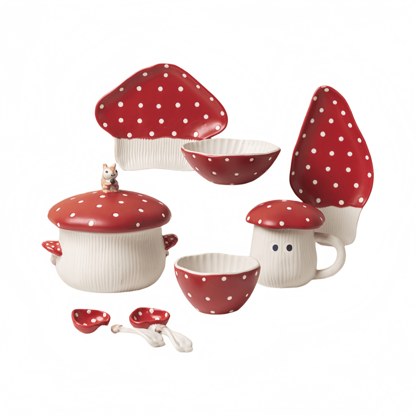 Mushroom TablewarePorcelain / Ceramic