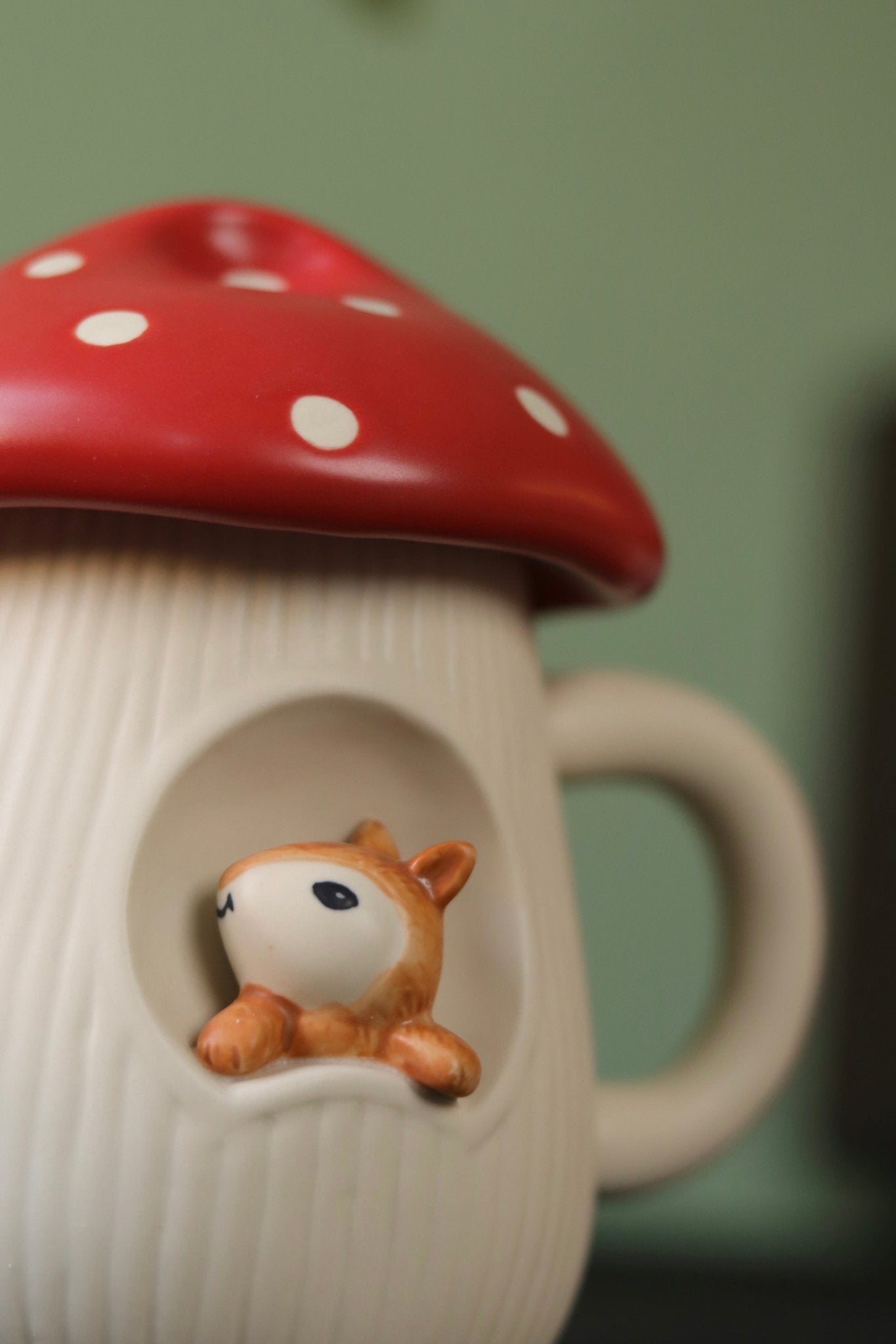 Mushroom Teapot Set for TwoPorcelain / Ceramic
