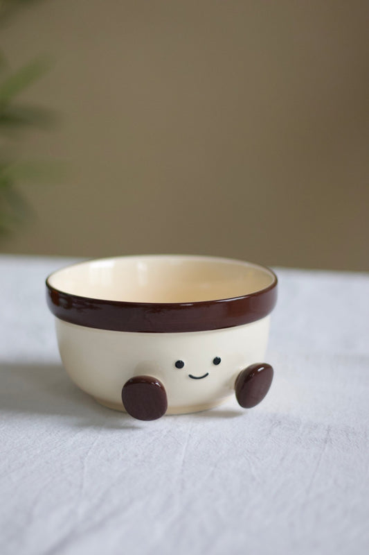Smiley Cozy BowlPorcelain / Ceramic