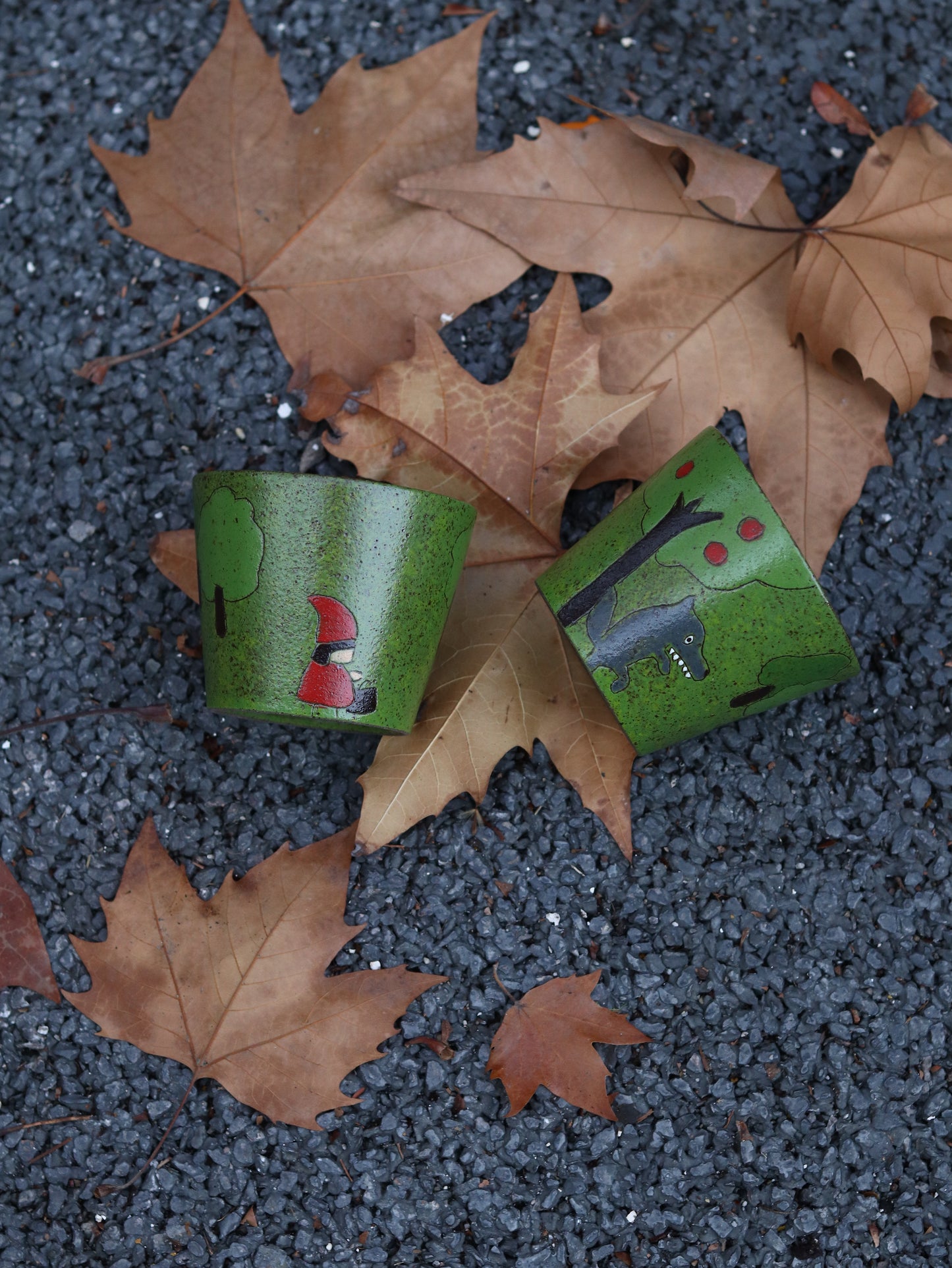 Woodland Tale ceramic mug with gift box