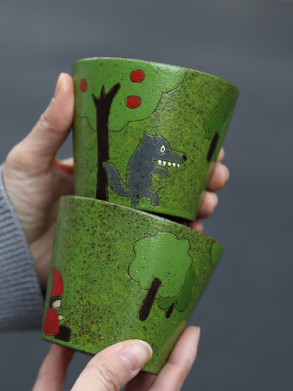 Woodland Tale ceramic mug base