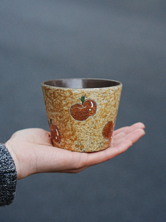 Apple Harvest ceramic cup for coffee