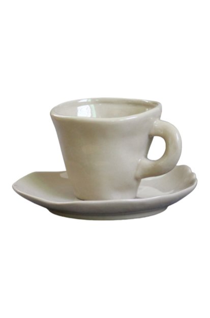 Creative Crafted Mug and Saucer SetPorcelain / Ceramic