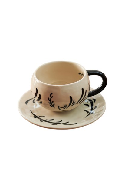 Dove Mug and Saucer SetPorcelain / Ceramic