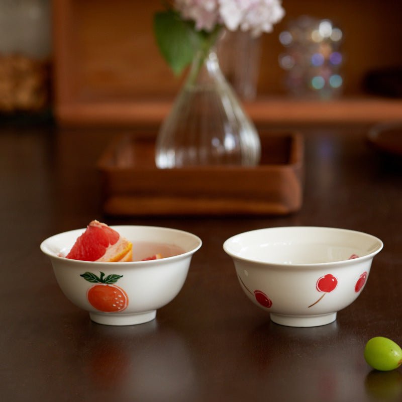 Fruit Series Inverted BowlPorcelain / Ceramic