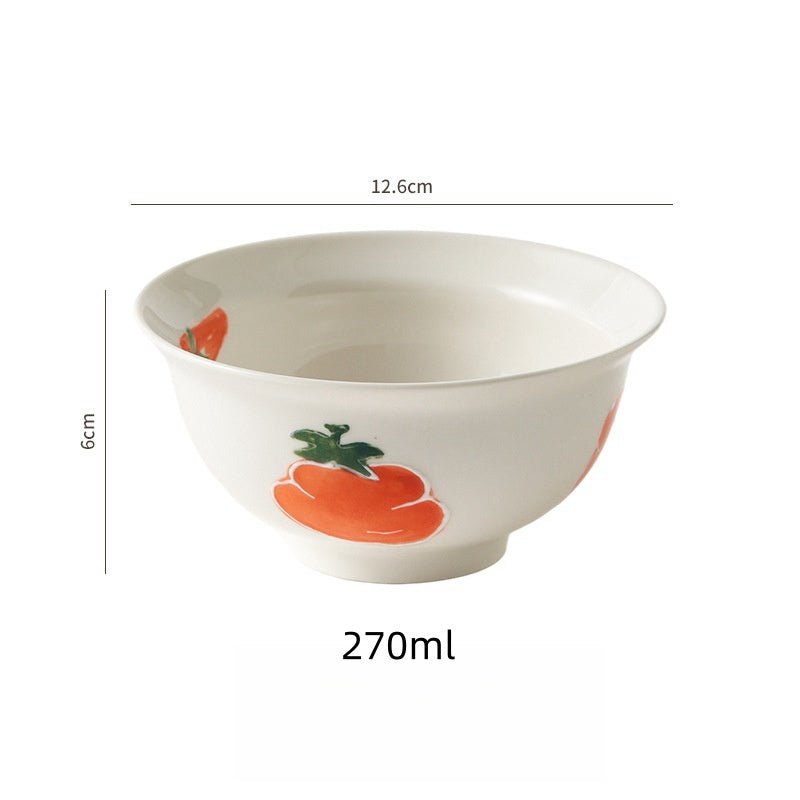 Fruit Series Inverted BowlPorcelain / Ceramic