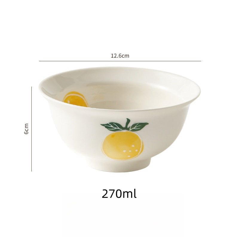 Fruit Series Inverted BowlPorcelain / Ceramic