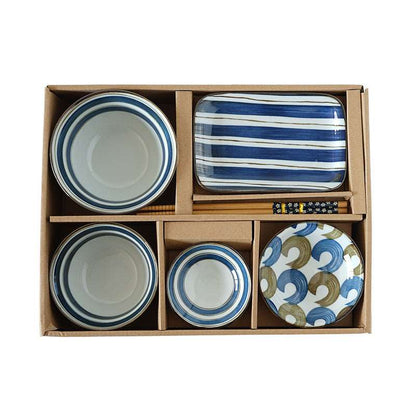 Japanese - style dinner set - WavesPorcelain