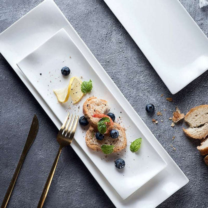 Serving plattersWhite Porcelain Dinnerware