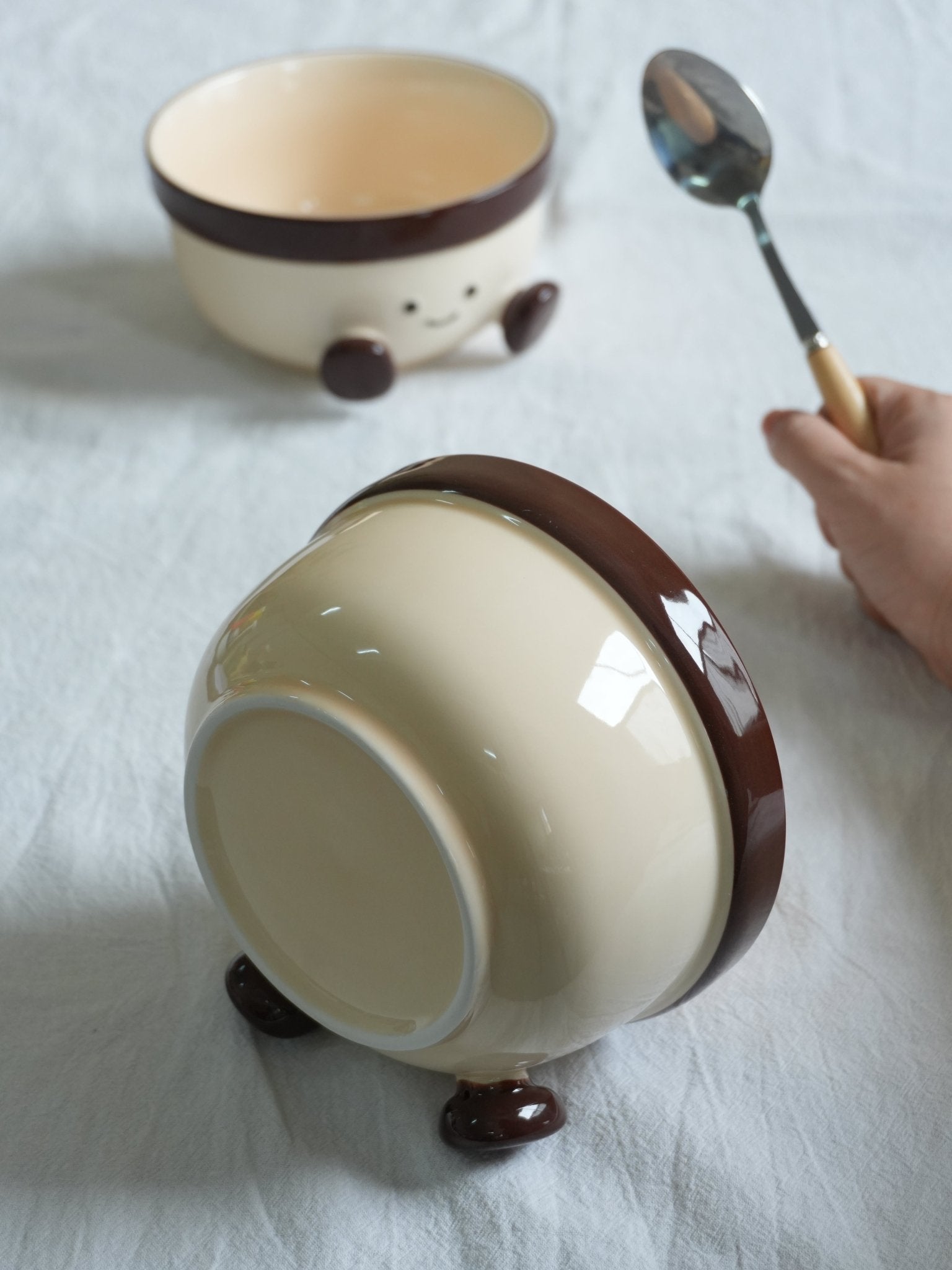 Smiley Cozy BowlPorcelain / Ceramic