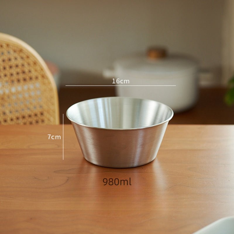 Stainless Steel Multi - functional Bowl / Food - Grade Stainless SteelStainless Steel