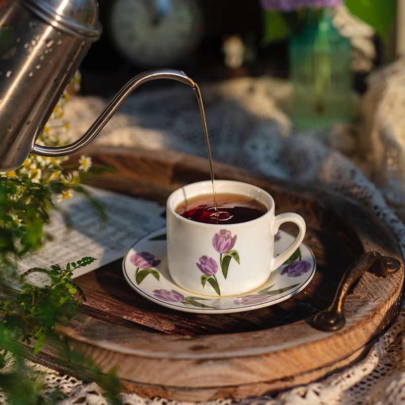 Tulip Mug - PurplePorcelain / Ceramic