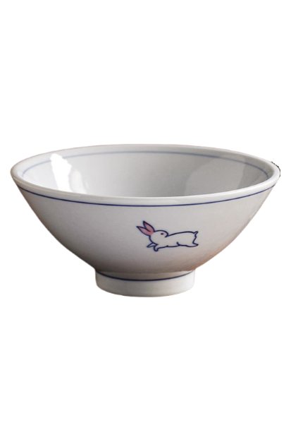 White Rabbit BowlPorcelain